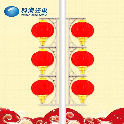 led發(fā)光中國夢紅燈籠節(jié)日裝飾景觀路燈亞克力塑料紅燈籠廠家批發(fā)