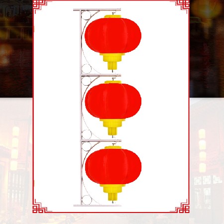 LED燈籠亮化工程 春節(jié)節(jié)日景觀燈 led道路景觀亞克力大紅燈籠批發(fā)