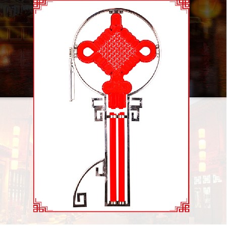 中國結 LED發(fā)光中國結景觀燈 亞克力戶外裝飾led路燈桿中國結批發(fā)